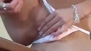 Masturbating On Kitchen Table