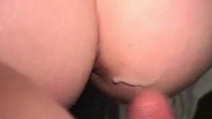 Pregnant blonde first time anal