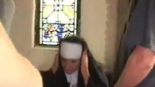 Young NUN Sodomized Fucked In Church