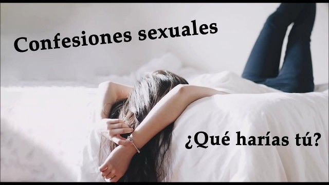 Confesión sexual&period; Trío de amigas&period; Audio voz española&period;