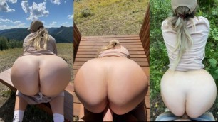 Public Fuck Fat Ass Girl while Hiking - Horny Diary Hiking